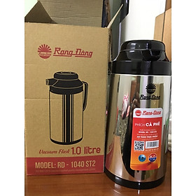 Mua Phích pha trà giữ nhiệt dung tích 1 lít Rạng Đông  vỏ inox  nắp nhựa  Model: RDD1040 ST2-1L