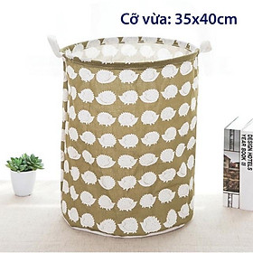 Mua Giỏ vải đựng đồ đa năng  sọt vải để quần áo vải bố chống thấm nước