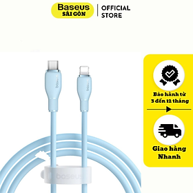 Mua Cáp sạc nhanh Baseus Pudding Series Fast Charging Data Cable Type C to IP 20W - Hàng chính hãng
