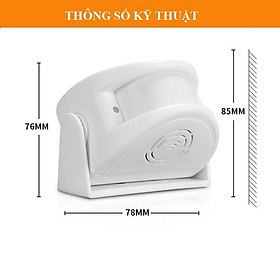 Mua Chuông Hồng Ngoại Báo Khách  Báo Động Chống Trộm V3