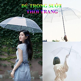 Mua Ô Che Mưa Trong Suốt Độc Đáo