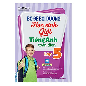 Nơi bán Bộ Đề Bồi Dưỡng Học Sinh Giỏi Tiếng Anh Toàn Diện Lớp 5 (Tái Bản) - Giá Từ -1đ