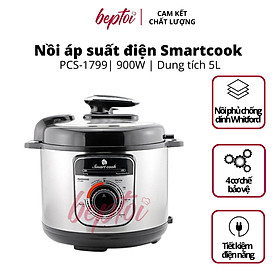 Mua Nồi áp suất đa năng Smartcook 5L  nồi áp suất điện đa năng Smartcook PCS-1799_Hàng chính hãng