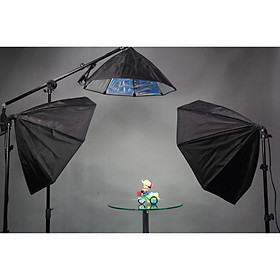 Mua Combo 3 đèn LED360 60w softbox bát giác 75cm