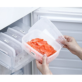 Hộp đựng thực phẩm chữ nhật Pack D 830ml - Hàng Nội Địa Nhật Bản