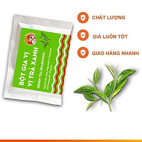 Hình ảnh Gói 30Gr Bột Lắc Vị Trà Xanh Malaysia - Green Tea Taste Blaster