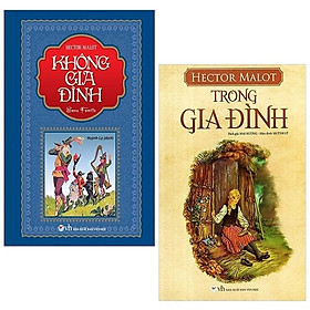 Bộ Sách Tiểu Thuyết Của Hector Malot: Không Gia Đình + Trong Gia Đình (Bộ 2 Cuốn)