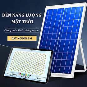 Đèn năng lượng mặt trời  MAXTECH bóng to 150w, 200w, 250w, 300w - Công suất lớn, Tiết kiệm điện- D1370