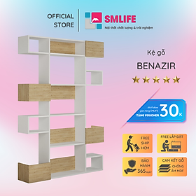 Mua Giá sách gỗ phong cách hiện đại SMLIFE Benazir