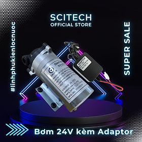 Mua Bơm tăng áp máy lọc nước 24V (Tặng kèm co bơm) - Hàng chính hãng