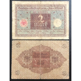 Mua Tiền cổ Đức 2 Mark 1920  tiền cổ hơn 100 năm khổ nhỏ sưu tầm