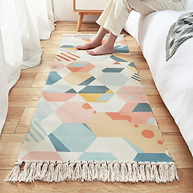 Mua Thảm Canvas Trải Giường Ghế Sofa Trang Trí Màu Trừu Tượng