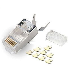 Mua Hạt mạng Cat7/Cat6A chống nhiễu FTP có đuôi quặp