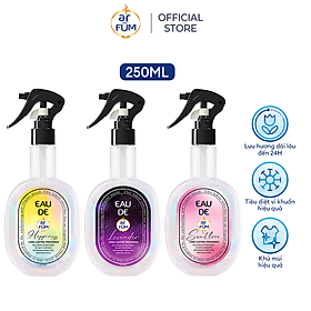 [Special Edition] Xịt thơm quần áo hương nước hoa cao cấp arFUM lưu hương lâu, khử mùi hiệu quả (250ml)