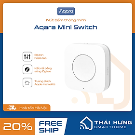 Hình ảnh Nút bấm không dây Aqara Wireless Mini Switch, hàng chính hãng, bản quốc tế