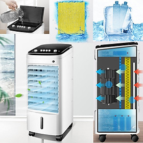 Mua Quạt điều hòa phun lạnh hơi nước - quạt điều hòa hơi nước - quạt không cánh tinh thể băng phun hơi lạnh - quạt thiết kế mới 2 bể nước có hộp tinh thể băng làm lạnh