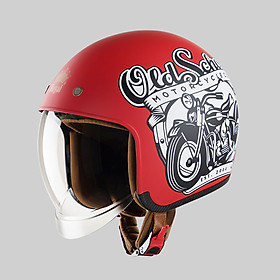 Mũ Bảo Hiểm 3/4 Royal M139 Kính Âm