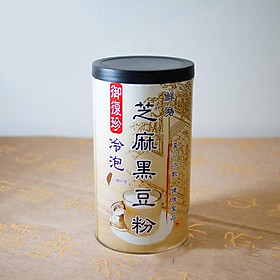 Bột đỗ đen vừng uống lạnh UFOOD - 460g/ lọ (ít đường)