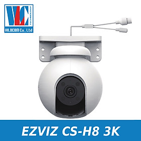 Camera IP WiFi Ngoài Trời EZVIZ H8 3K 5MP - Hàng Chính Hãng