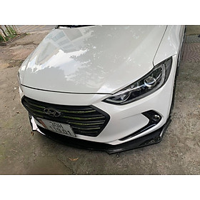 Lip Trước, Cản Trước Thể Thao Kiểu Super Sport Dành Cho Elantra 2016-2018