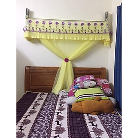 Mua mùng khung màn khung xếp gọn voan lạnh đảm bảo đẹp mê hồn các chế ạ (không kèm khung)