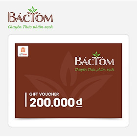 Giftpop - Phiếu quà tặng Bác Tôm 200K