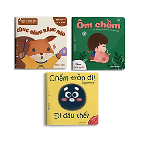 Hình ảnh Bộ Sách 3 Cuốn Ehon Nhật Bản Kỹ Năng Sống Và Nuôi Dưỡng Tâm Hồn Cho Bé