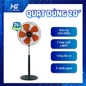 Quạt đứng 20 inch FD20_D9HGVN - Hàng chính hãng HG