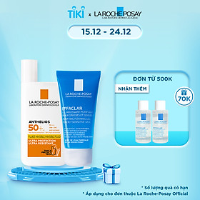 Bộ chống nắng không nhờn rít La Roche-Posay Anthelios Shaka Fluid 50ml...
