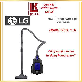 Mua Máy hút bụi dạng hộp LG VC3316GND  màu xanh  công suất 1400W - Hàng chính hãng