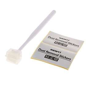 CCD CMOS Sensor Cleaning Pen Brush Cleaner Kit for Digital SLR Cameras - White