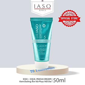D34 kem dưỡng ẩm và phục hồi da dr iaso cica maca cream 50ml