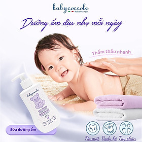 Sữa dưỡng thể cho bé Babycoccole 0M+ dưỡng da trẻ em & em bé từ sơ sinh