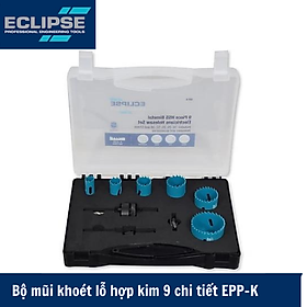 Bộ mũi khoét lỗ hợp kim 9 chi tiết Eclipse EPP-K