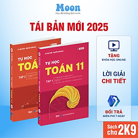Sách Tự học Toán học lớp 11 chương trình mới - Sách Toán 11 Moonbook