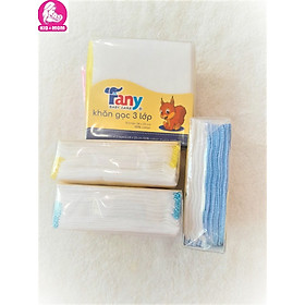 Mua Khăn Fany 3 lớp set 10 cái 24x23cm khăn xô không xù lông thấm hút