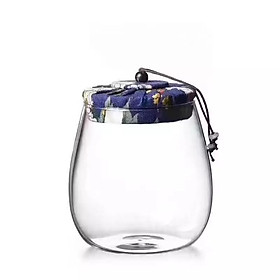 Mua Lọ Thủy Tinh Trang Trí Nắp Vải Sang Trọng 600mL