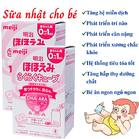 Sữa cho trẻ sơ sinh 0-1 tuổi Meiji Nhật giàu dưỡng chất kèm DHA giúp phát triển cân đối chiều cao, cân nặng, trí não cho bé - Massel Official