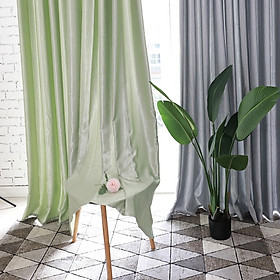 Rèm May Sẵn Everon Trơn Bóng PN3119