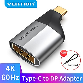 Mua Đầu chuyển đổi USB Type-C sang Displayport Vention hỗ trợ 4k60hz - Hàng chính hãng