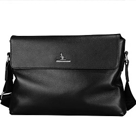 Túi đeo chéo nam DA BÒ THẬT - BEE GEE DCN9412