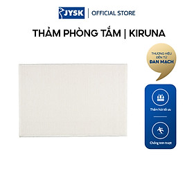 Mua Thảm phòng tắm | JYSK Kiruna | polyester | trắng | R40xD60cm
