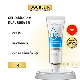 Gel Cấp Ẩm Cho Da Dầu Drceutics Dual Urea 5% Invisible Hydrating Gel - Double K
