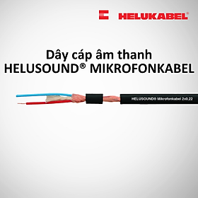 Mua Dây cáp âm thanh HELUKABEL HELUSOUND Mikrofonkabel | Black | 2 x 0.22 mm²