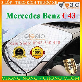 Bạt Phủ Ô Tô Mercedes Benz C43 Cao Cấp 3 Lớp Chống Nắng Nóng Chống Nước Chống xước | OTOALO