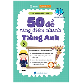 50 Đề Tăng Điểm Nhanh Tiếng Anh lớp 2 (MC)