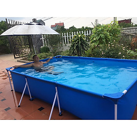 Mua Bể bơi khung kim loại 3m x 2m x 66cm mã 56404 dành cho bé