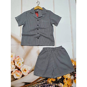 Đồ Bộ Mặc Nhà, Đồ Bộ Nữ Đùi Lụa Xốp Tay Cánh Ngắn, Có Bigsize