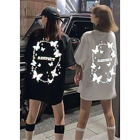 Áo Thun Nữ Phản Quang 7 Màu Butterfly 