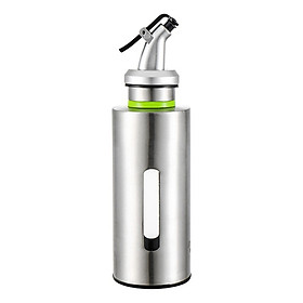 Stainless Steel Oil Dispenser Vinegar Olive Bottle For Oil Kitchen Product Oil Bottle Pot With Leakproof Kitchen Storage *